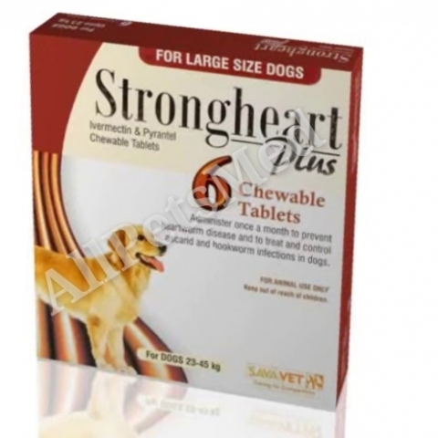 Strongheart Plus (23-45 kg) - 6 Chewable Tablets